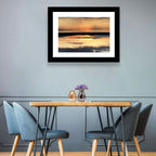 Lake Pleasant Golden Sunset Wall Art