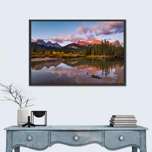 Three Sisters Mountains Wall Art