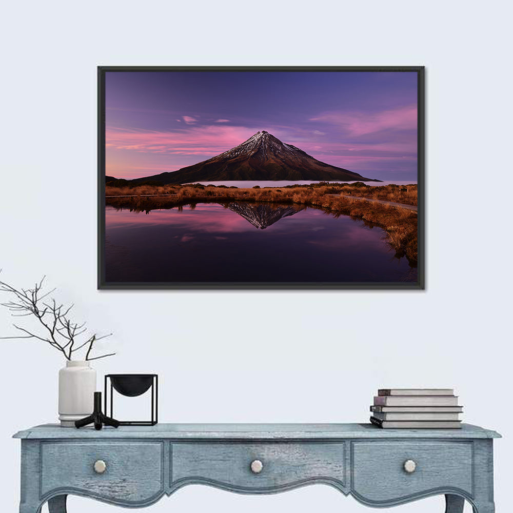 Mount Taranaki Reflection Wall Art