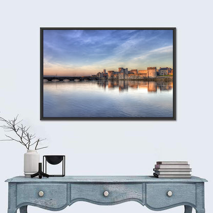 King John's Castle at Sunset Wall Art