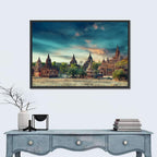 Bagan Ancient Pagodas at Sunrise Wall Art