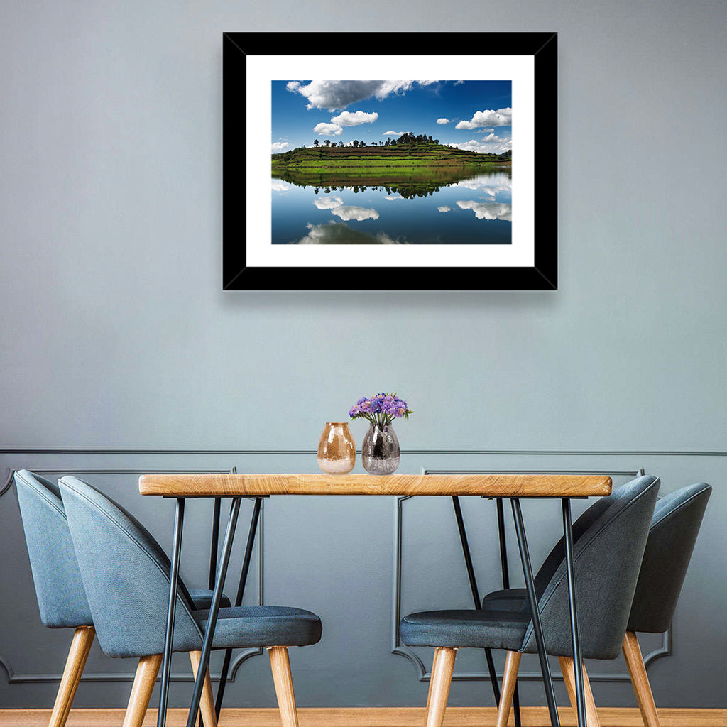 Bunyonyi Lake Reflection Wall Art