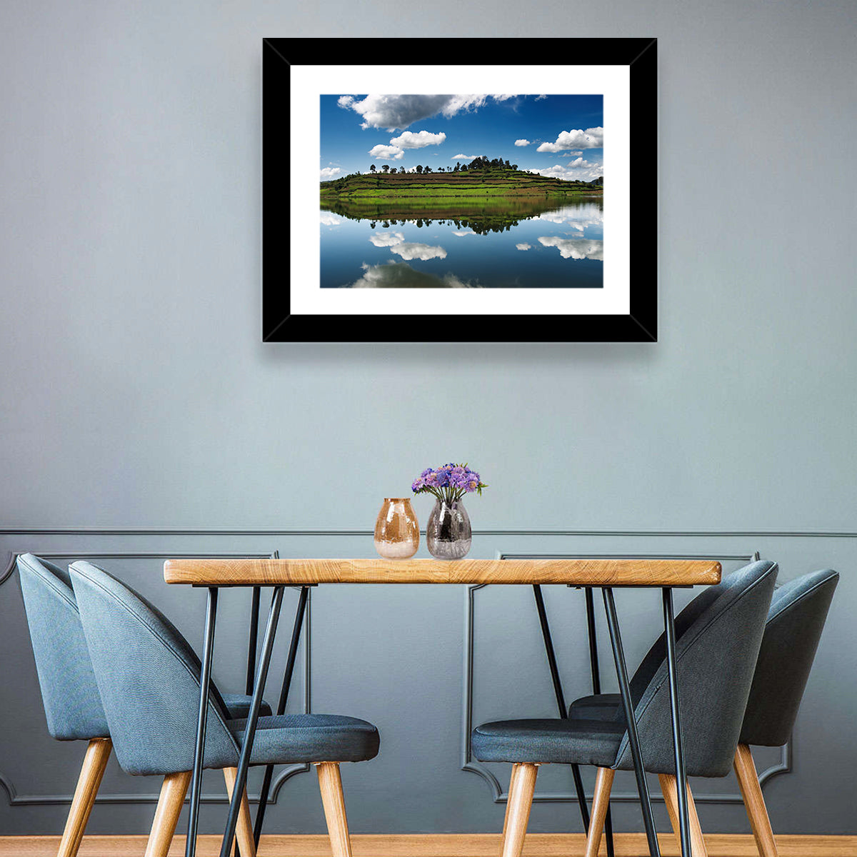 Bunyonyi Lake Reflection Wall Art