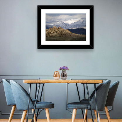 Wonderstone Snow-dusted Mountains Wall Art