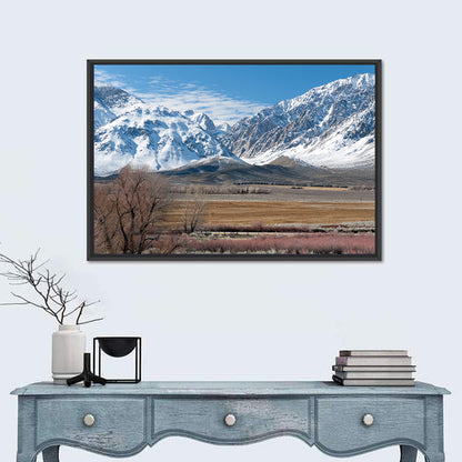 Eastern Sierra Winter Peaks Wall Art