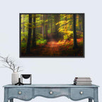 Autumn Forest Pathway Wall Art