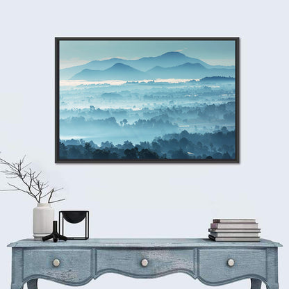 Misty Guatemalan Mountains Wall Art