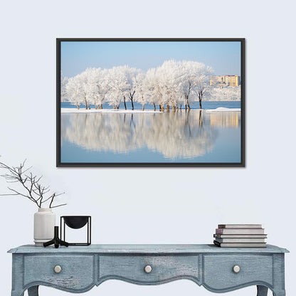 Winter Lake Wall Art