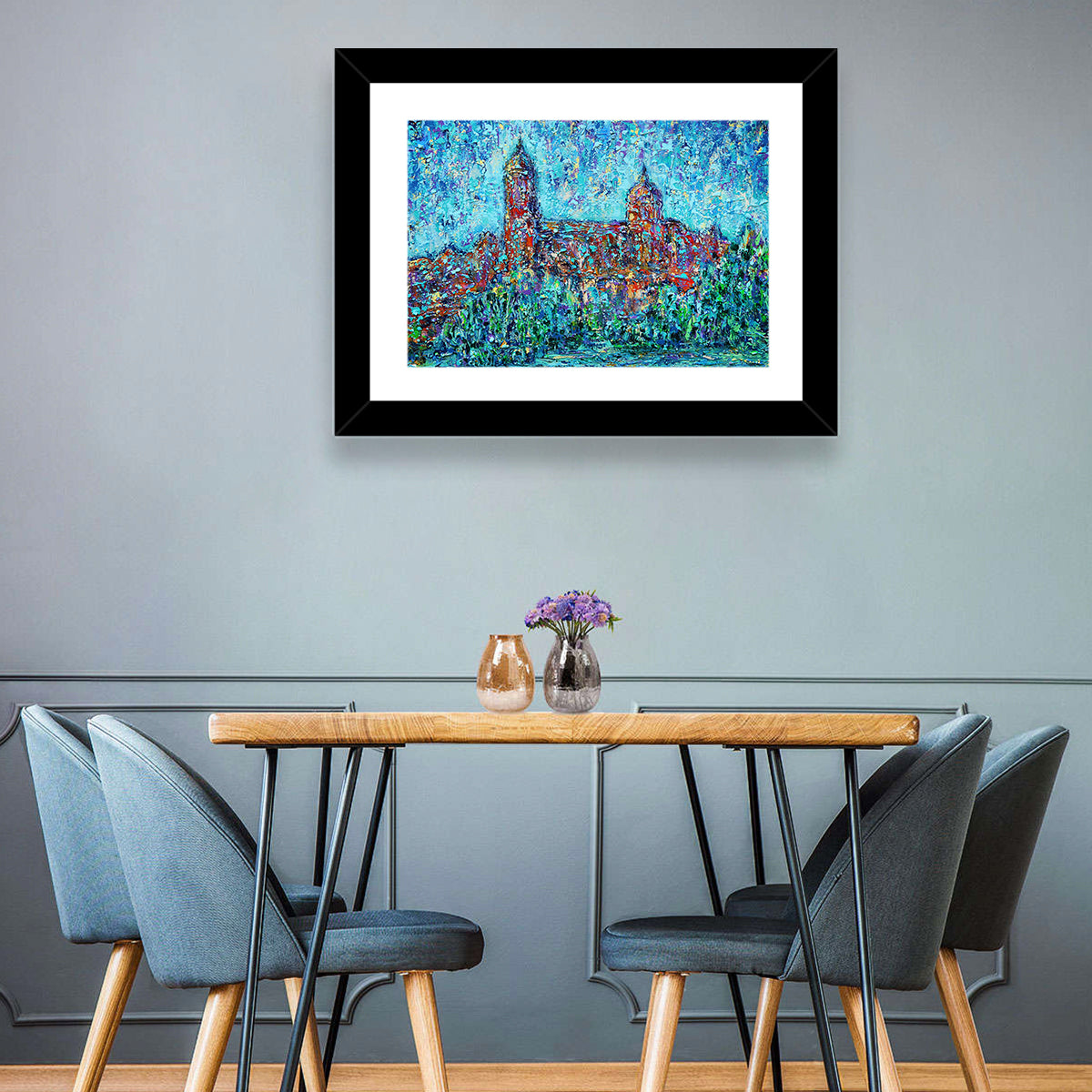 Salamanca Dual Domes Reflection Wall Art