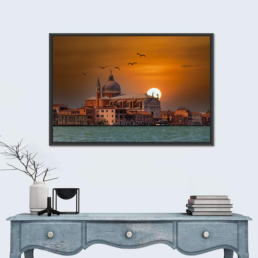San Giorgio Maggiore at Sunset Wall Art
