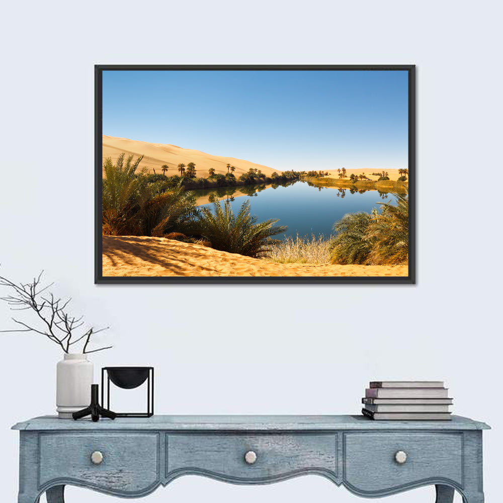 Umm Al Ma Desert Oasis Wall Art