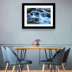 Mountain Flowing Stream Wall Art