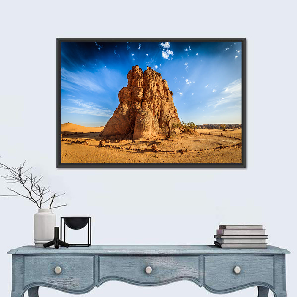 Algerian Desert Rock Carvings Wall Art