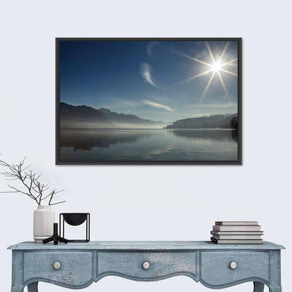 Lake Annecy Morning Reflection Wall Art