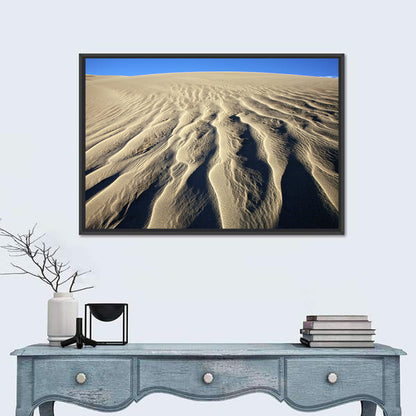 Endless Rippled Sand Dunes Wall Art