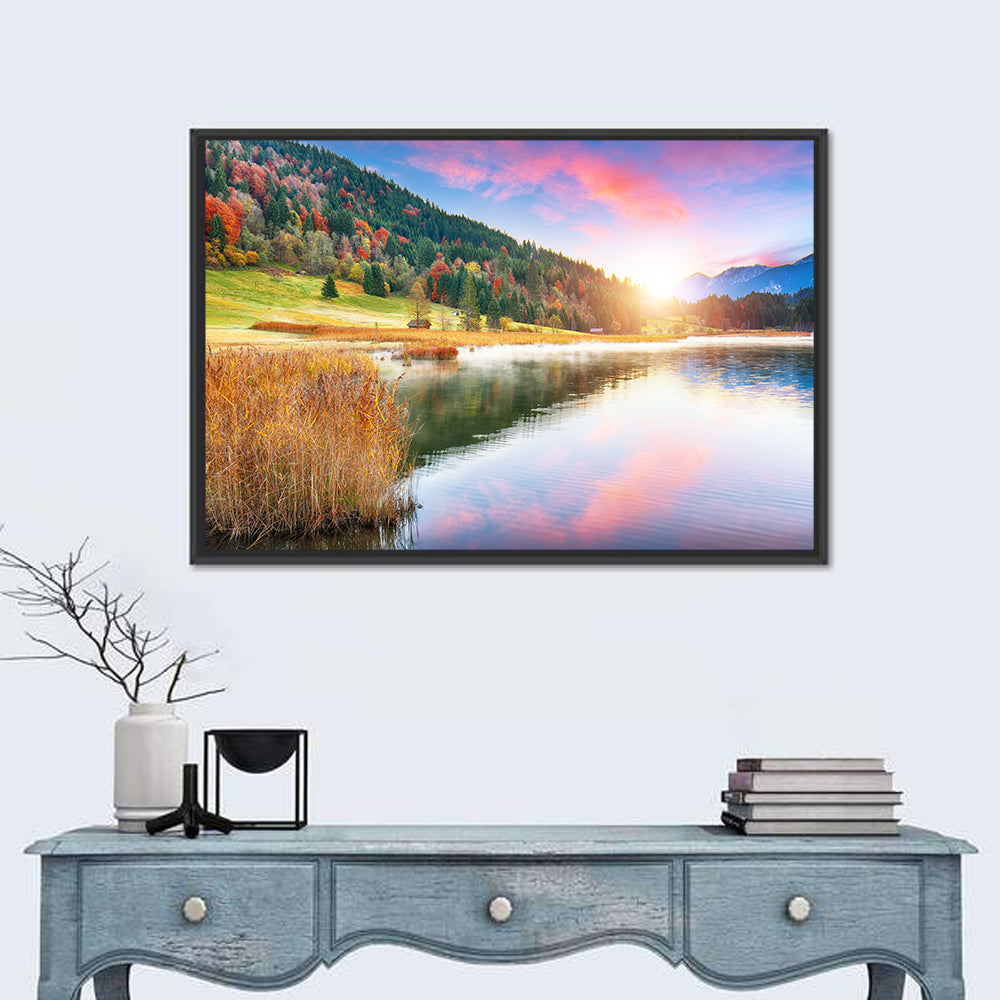 Wagenbruchsee Golden Hour Wall Art