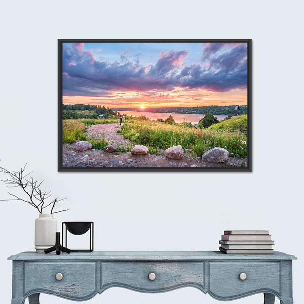 Mount Levitan Sunset Wall Art
