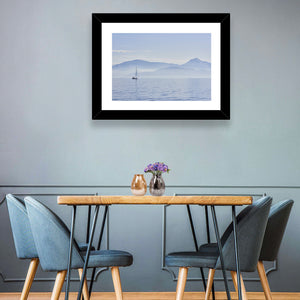 Boat & Calm Sea Wall Art