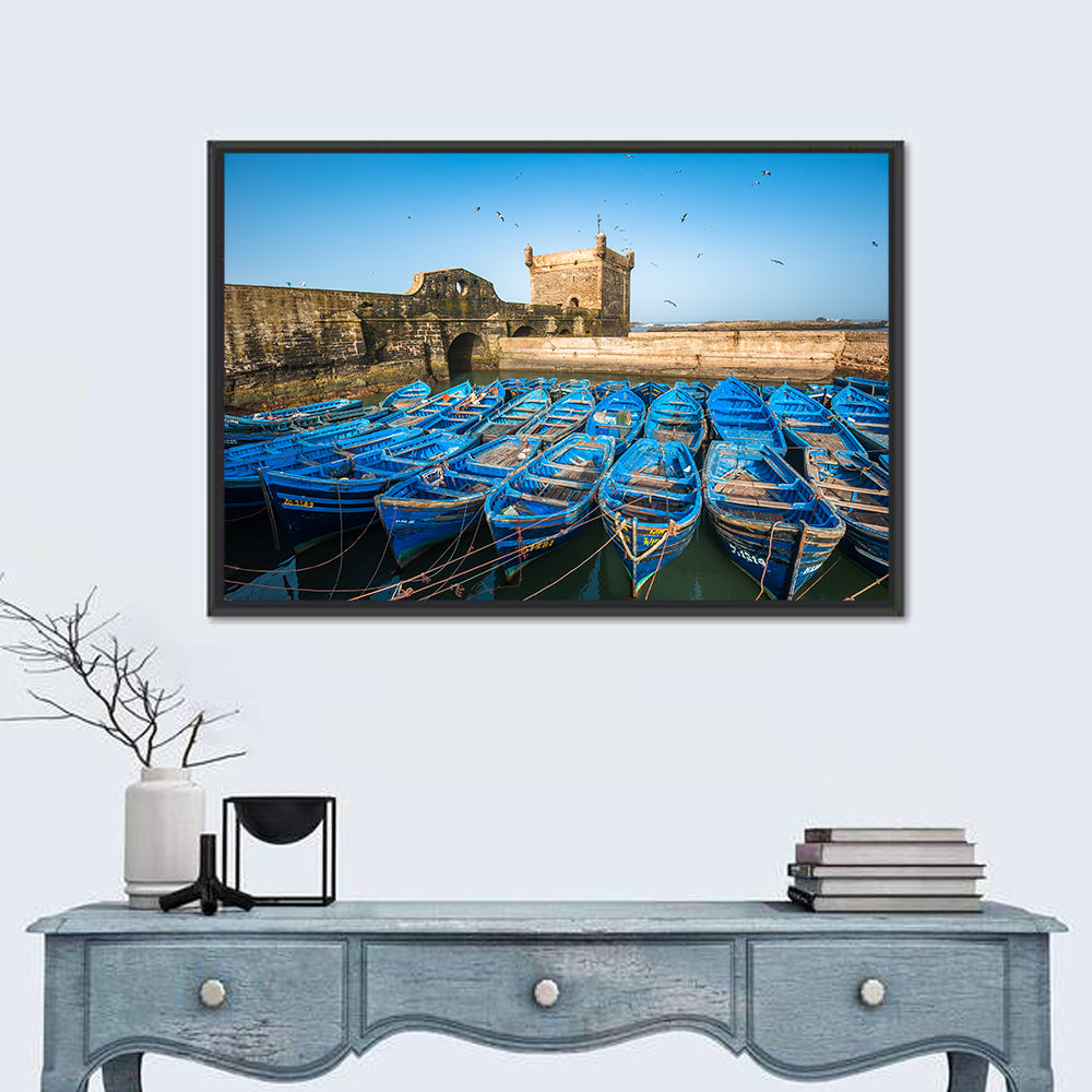 Skala Du Port, Essaouira Wall Art in a room, landscape