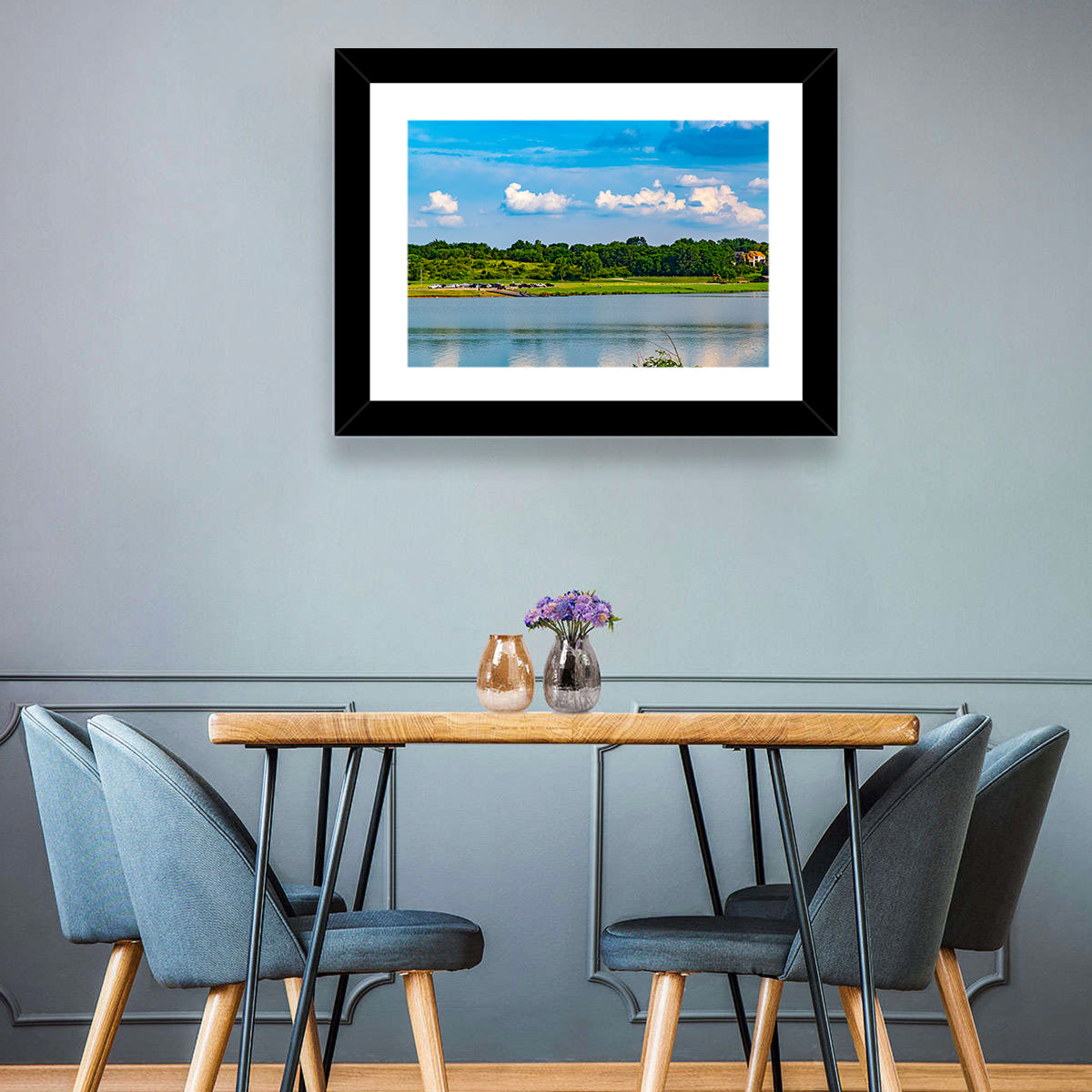 Zorinsky Lake Reflection Wall Art