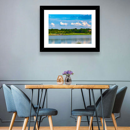 Zorinsky Lake Reflection Wall Art