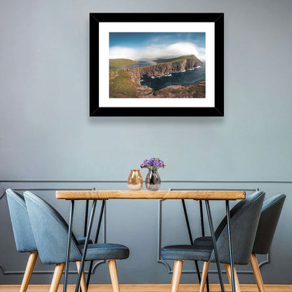 Traelanipa Cliffs, Sørvágsvatn Wall Art