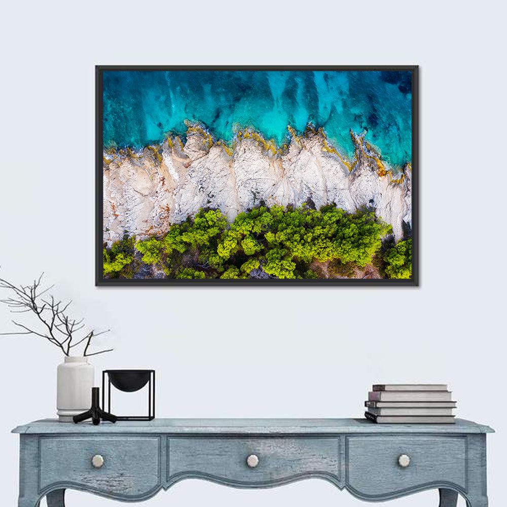 Croatian Coastscape Wall Art