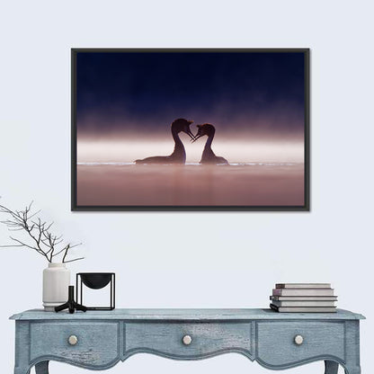 Romantic Water Birds Wall Art