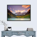 Maroon Bells Sunset Wall Art