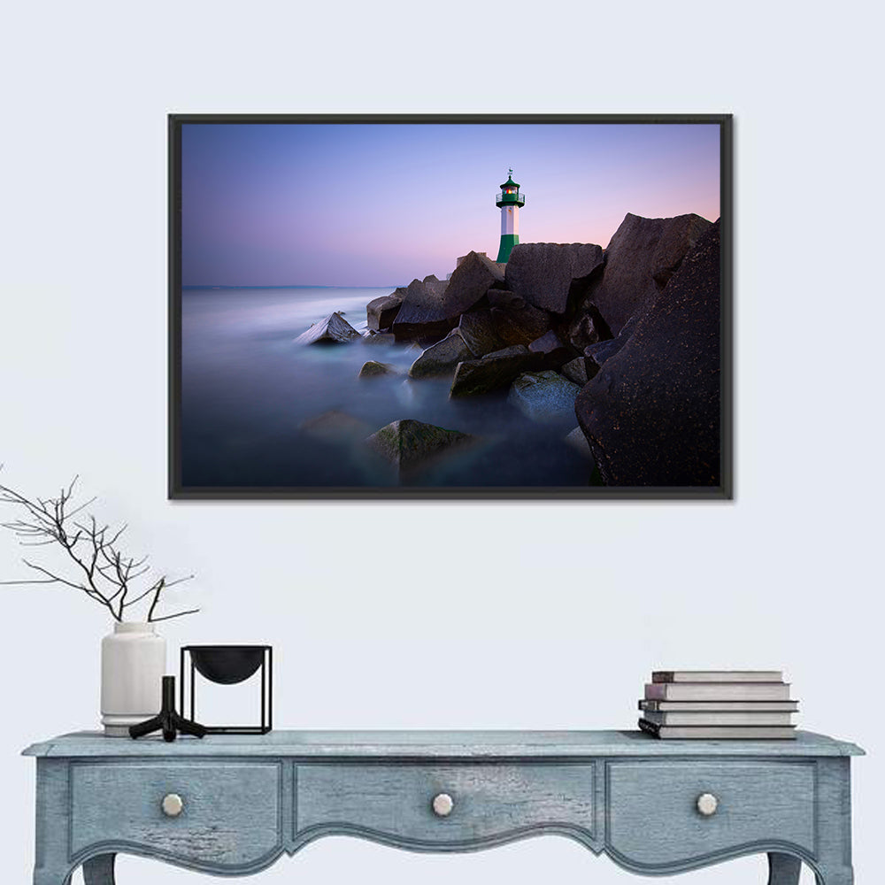 Sassnitz Lighthouse Wall Art