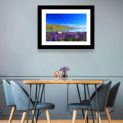 Lake Tekapo Lupine Fields Wall Art