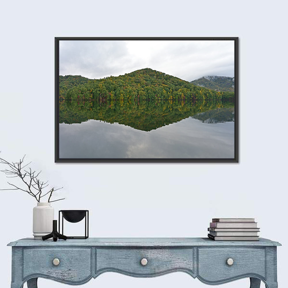 Calm Reflection at Lake Santeetlah Wall Art
