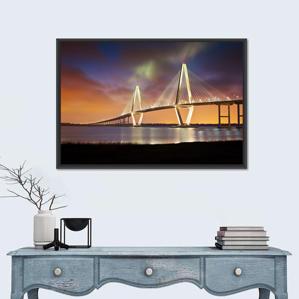Arthur Ravenel Jr. Bridge at Dusk Wall Art