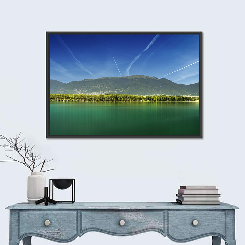 Koprinka Dam Reflections Wall Art