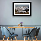 Oeschinensee Winter Landscape Wall Art
