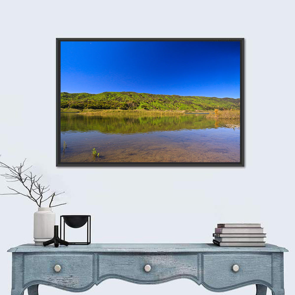 Santa Barbara Lake Reflection Wall Art