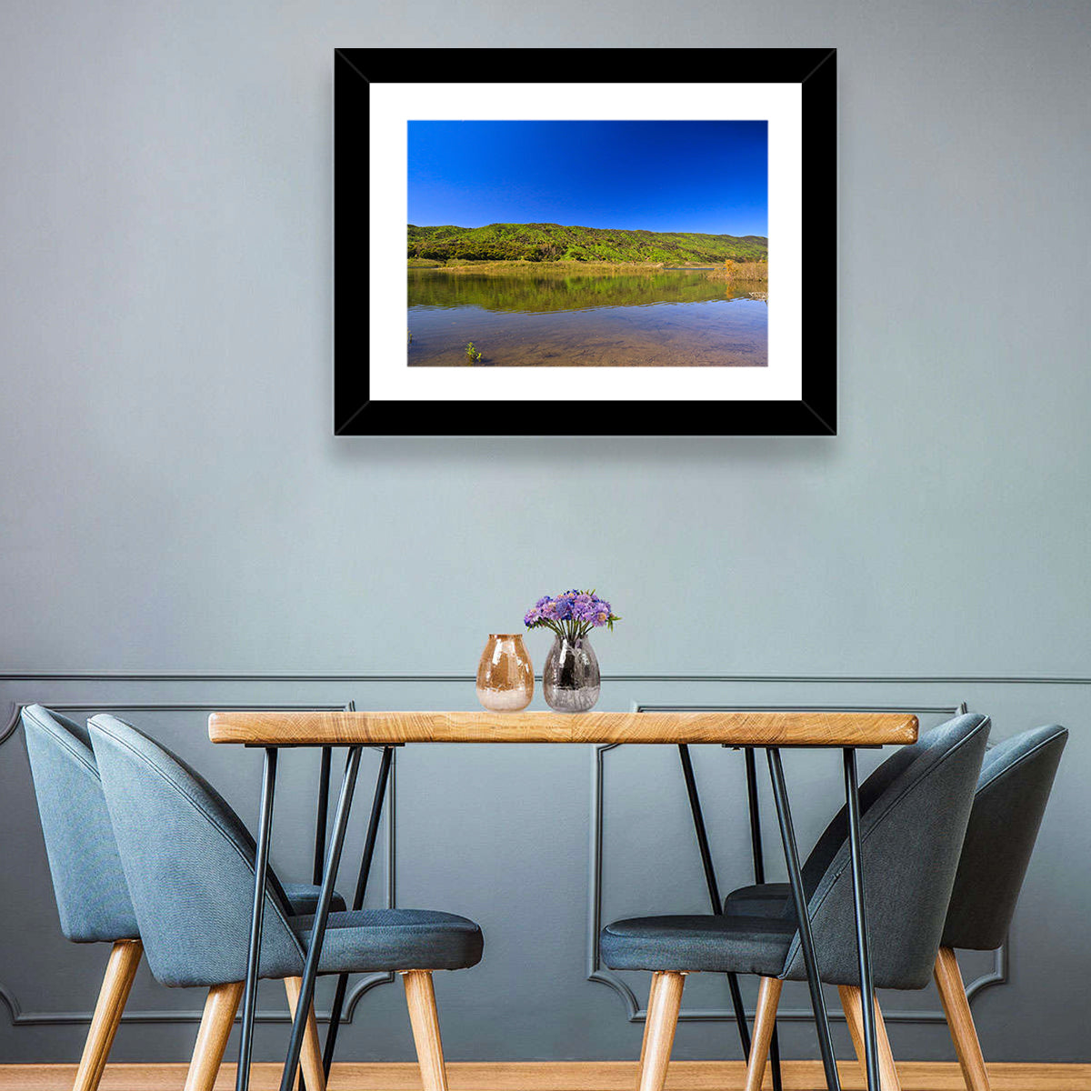 Santa Barbara Lake Reflection Wall Art