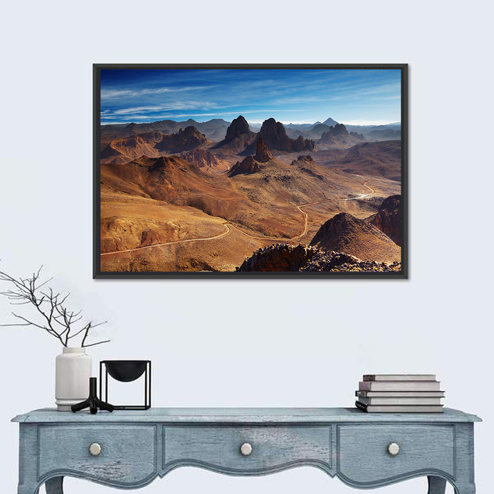 Hoggar Mountain Road Wall Art