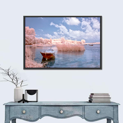 Golyazi Lake Boat Wall Art