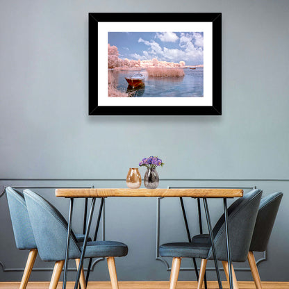 Golyazi Lake Boat Wall Art