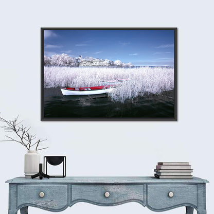 Golyazi Lake Winter Scene Wall Art