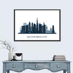 Ho Chi Minh City Skyline Wall Art
