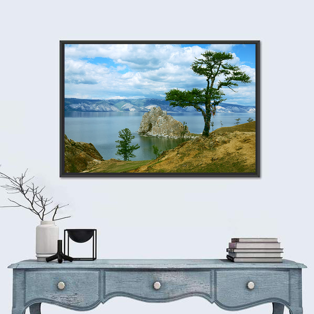 Shamanka Rock, Lake Baikal Wall Art