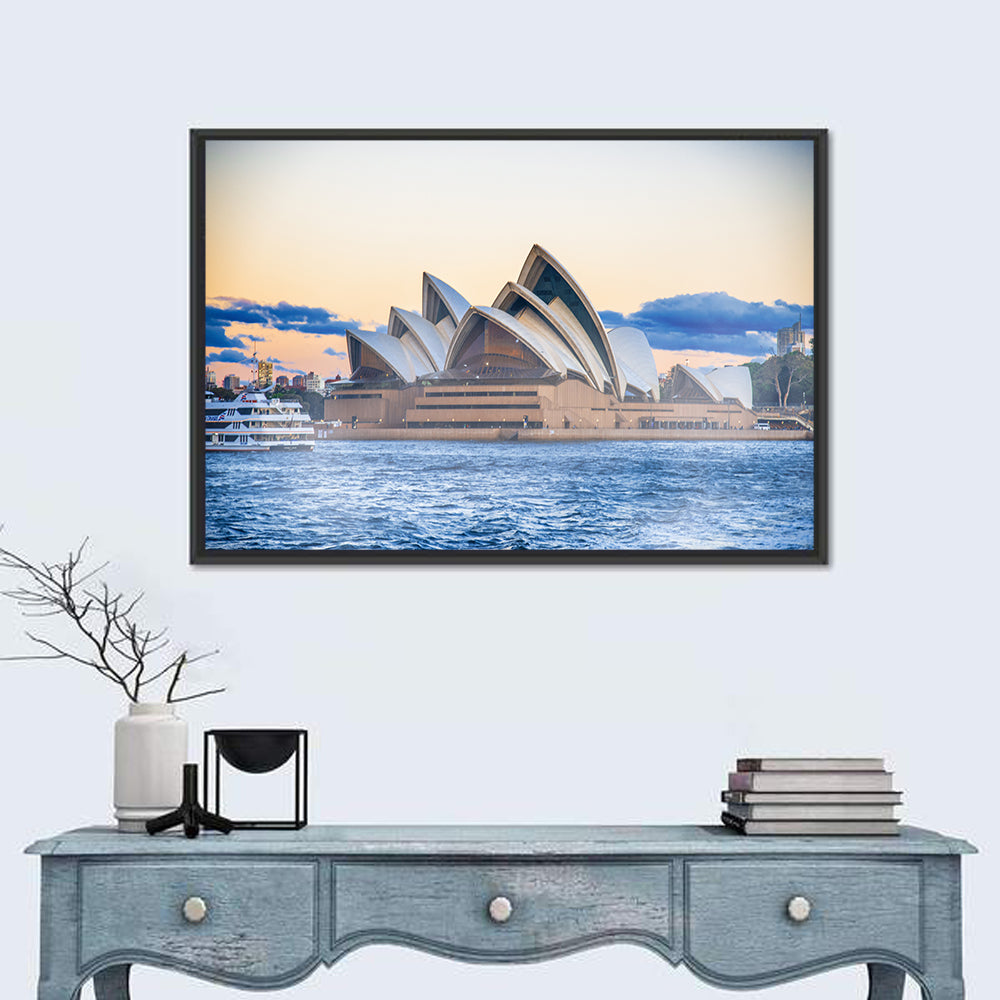 Sydney Opera House at Dusk Wall Art