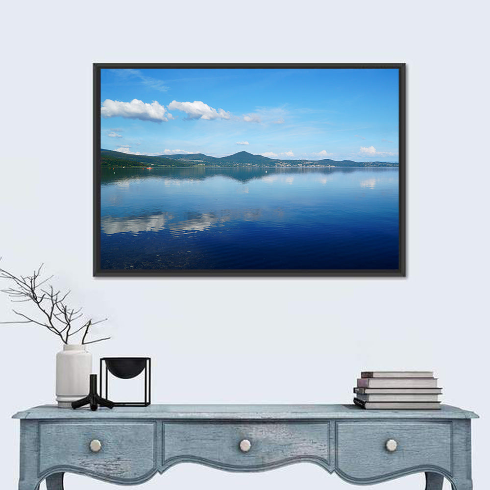 Lake Bracciano Reflection Wall Art