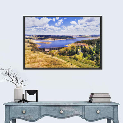 Oberon Lake Aerial Landscape Wall Art