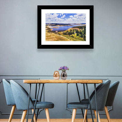 Oberon Lake Aerial Landscape Wall Art