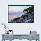Lake Michigan Sunset Cliffs Wall Art
