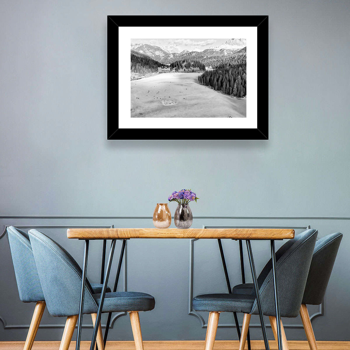 Dolomites at Lago Di Misurina Wall Art