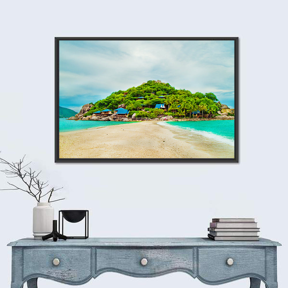 Koh Nang Yuan Sandbar Island Beach Wall Art